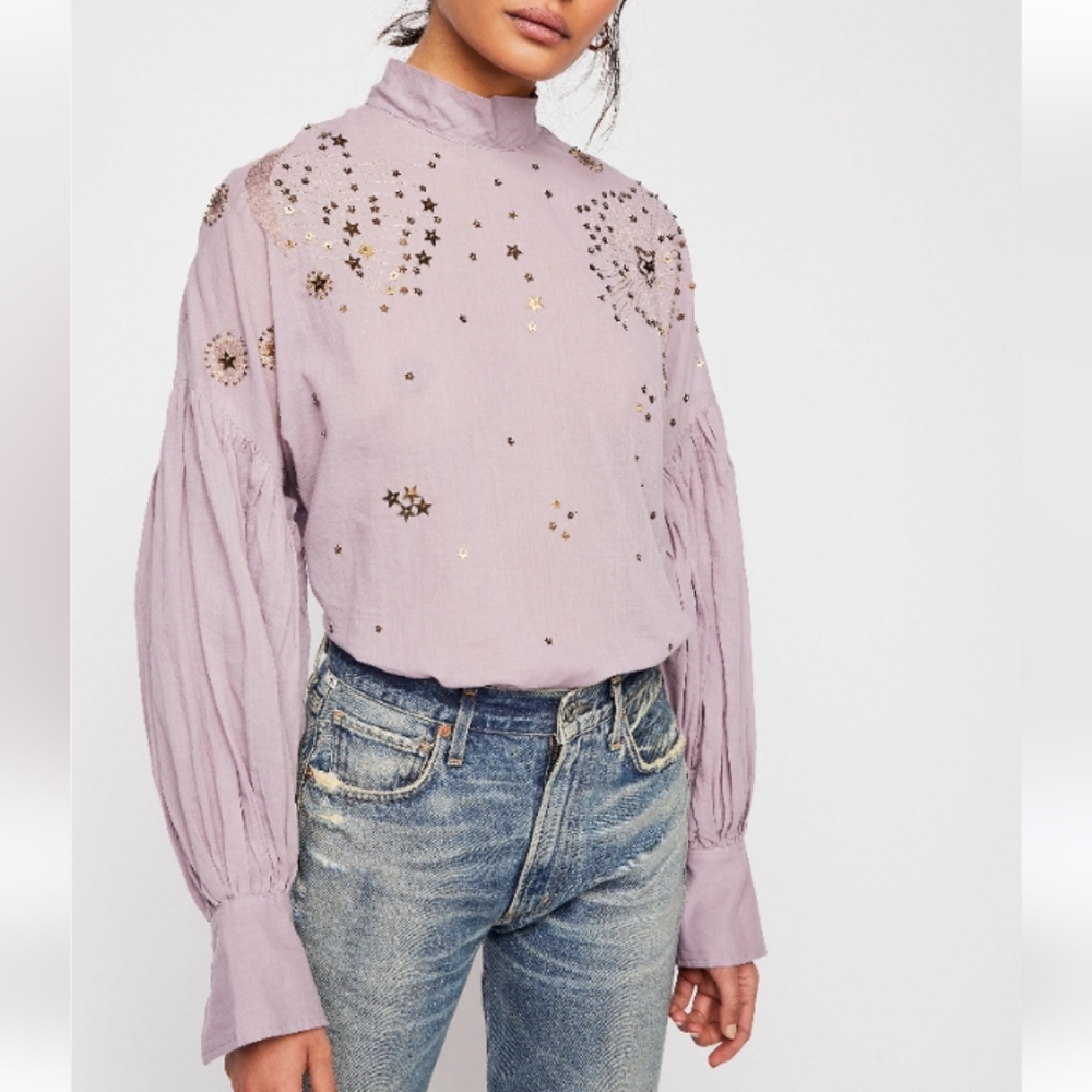 Free People Moon and Stars blouse